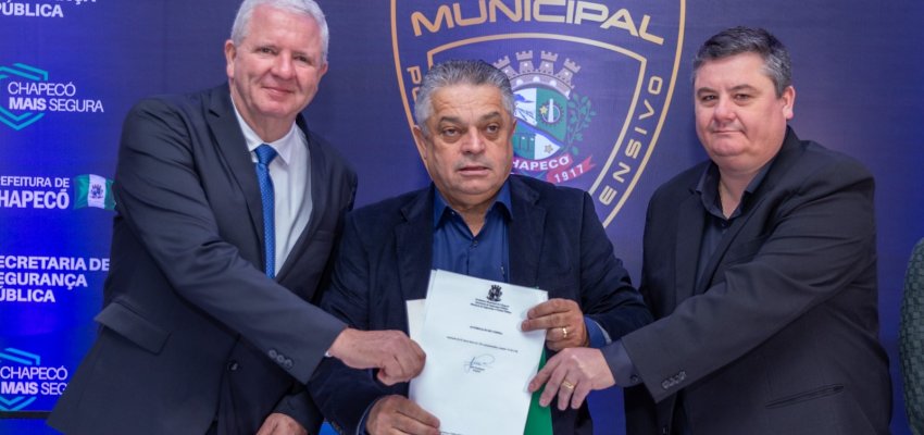 Anúncios de investimentos marcam os 14 anos da Polícia Municipal de Chapecó 