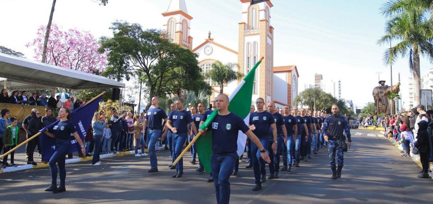 Desfile marcará os 108 anos de Chapecó 