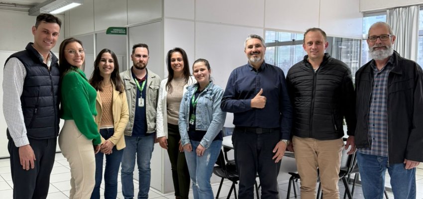 Chapec&oacute; recebe equipe de S&atilde;o Miguel do Oeste para troca de experi&ecirc;ncias na Vigil&acirc;ncia