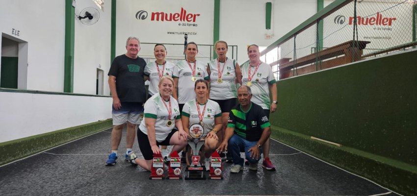 Equipe de Bocha feminina de Chapecó busca o Bicampeonato Estadual