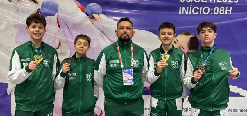 Karatecas de Chapecó conquistam vagss para o Campeonato Brasileiro