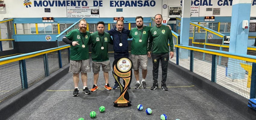 Prefeitura de Chapecó/ACBB/Sicoob conquista título da 7ª Copa São Paulo de Bocha