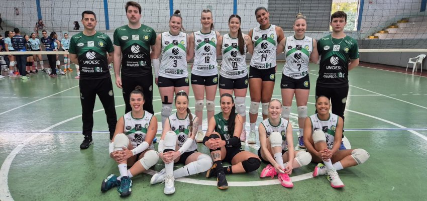 Prefeitura de Chapecó/ACV vence fora de casa pelo Estadual feminino de Voleibol