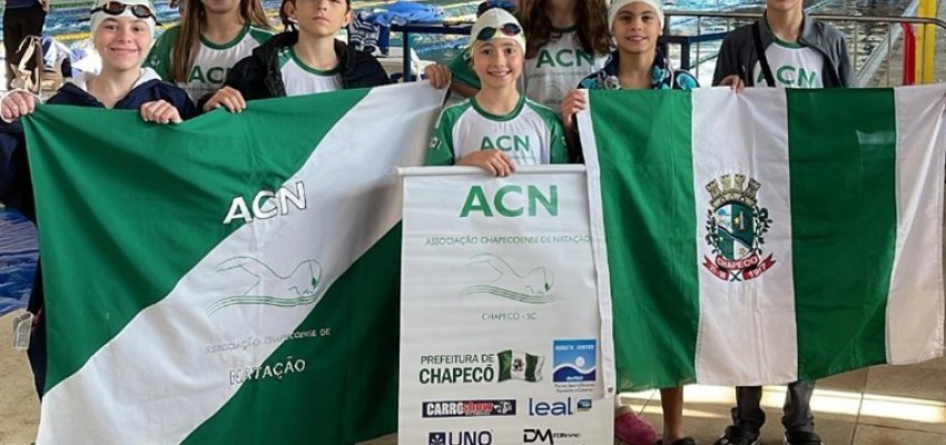 Atleta revelação da ACN é campeão catarinense de natação