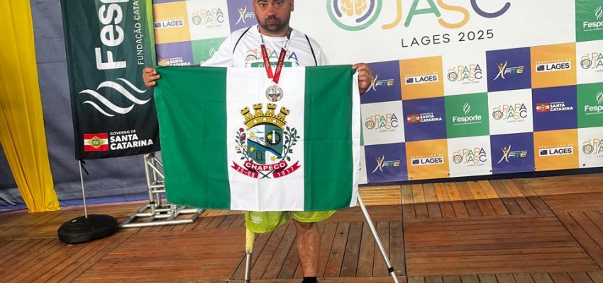 Chapecó conquista 31 medalhas no Atletismo DA e DI no Parajasc