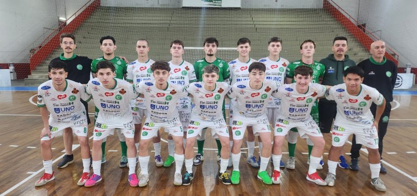 Sub-18 da Chape Futsal defende liderança e 100% no Catarinense