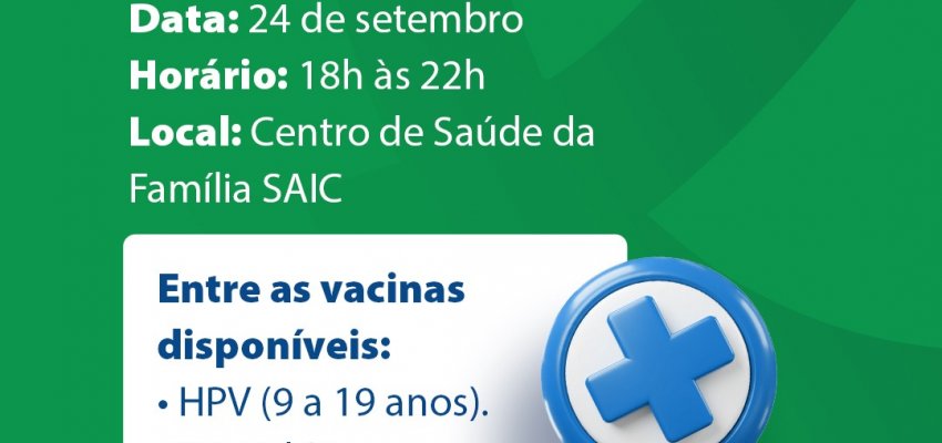 Prefeitura de Chapecó promove Corujão de Vacinação na quarta-feira