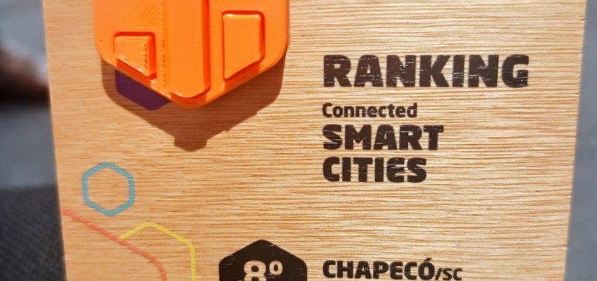 Chapecó fica em oitavo no Sul e 22o no Brasil em premiação de cidades inteligentes