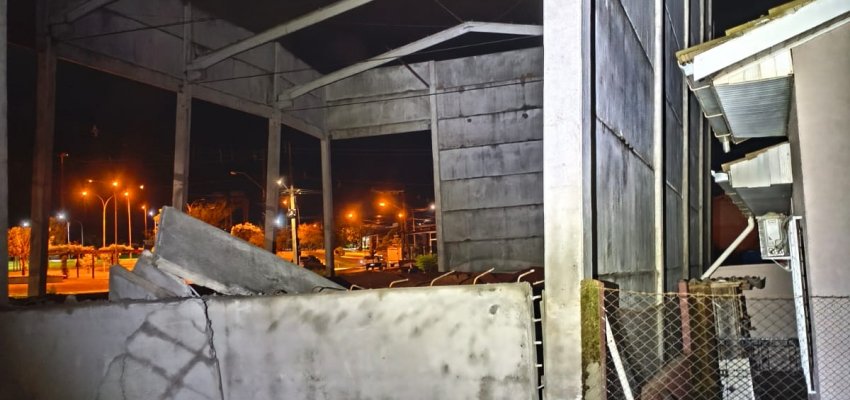 Defesa Civil de Chapecó atende mais de de 60 ocorrências devido ao temporal