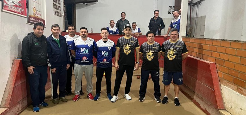 Campeonato Municipal de Bocha de Chapecó finaliza a sexta rodada