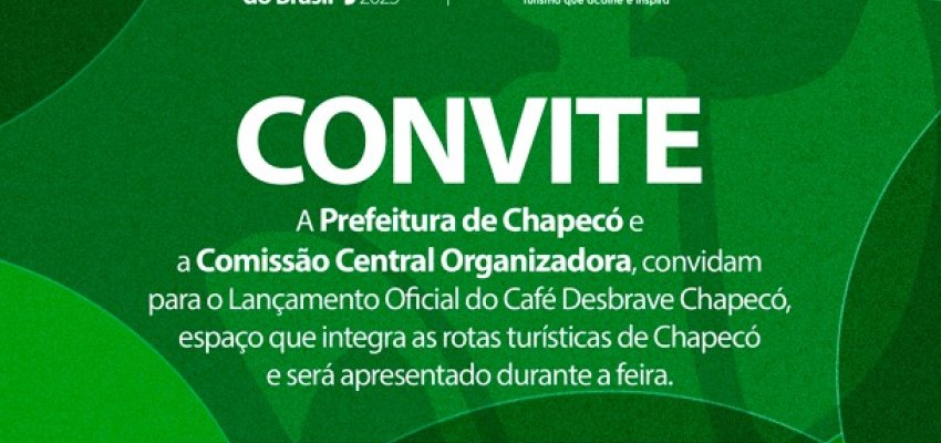 Café Desbrave une produtos coloniais e turismo chapecoense