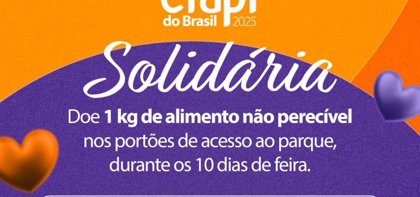 Doar também é participar: Efapi do Brasil realizará ação de arrecadação de alimentos para quem mais 