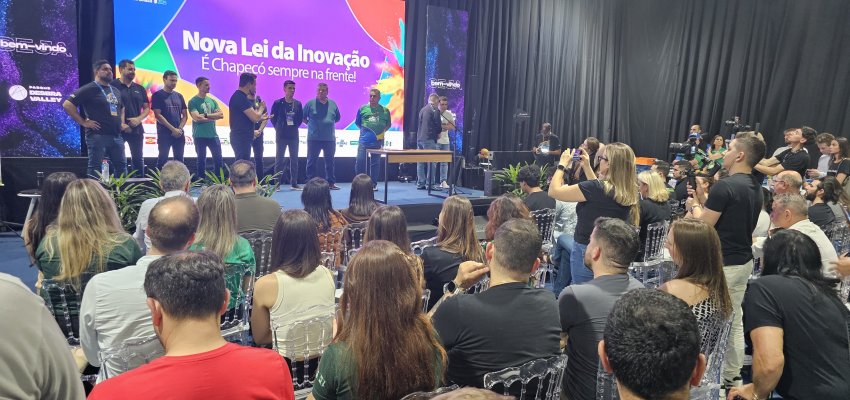 Projeto de incentivo fiscal para empresas de tecnologia é assinado pela Prefeitura de Chapecó