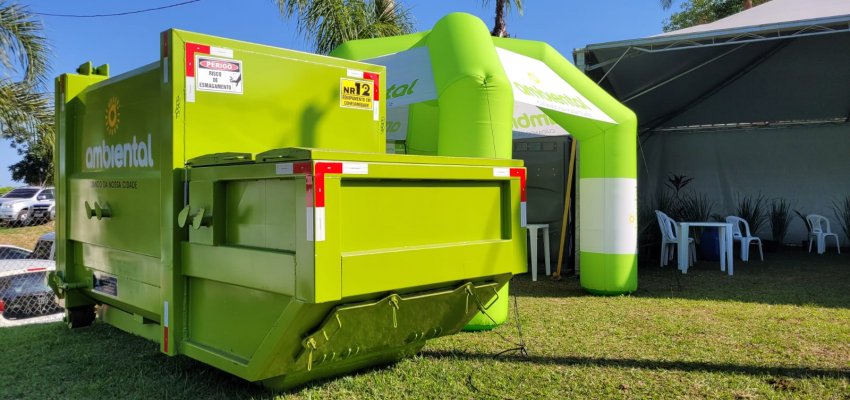 Efapi do Brasil: mais de 100 profissionais garantem a limpeza do parque 