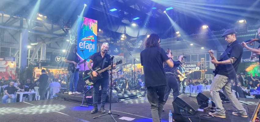 Palco Nossa Arte leva música e diversidade cultural à Efapi do Brasil 2025