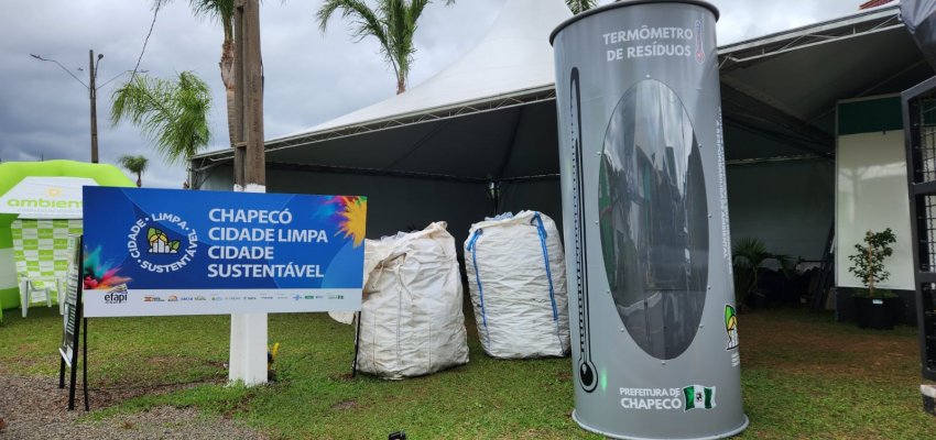 Termômetro de resíduos é novidade na Efapi do Brasil e reforça compromisso com a sustentabilidade