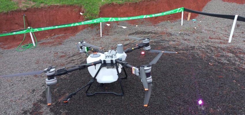 Da lavoura ao controle: tecnologia de pulverização autônoma em evidência na Efapi do Brasil
