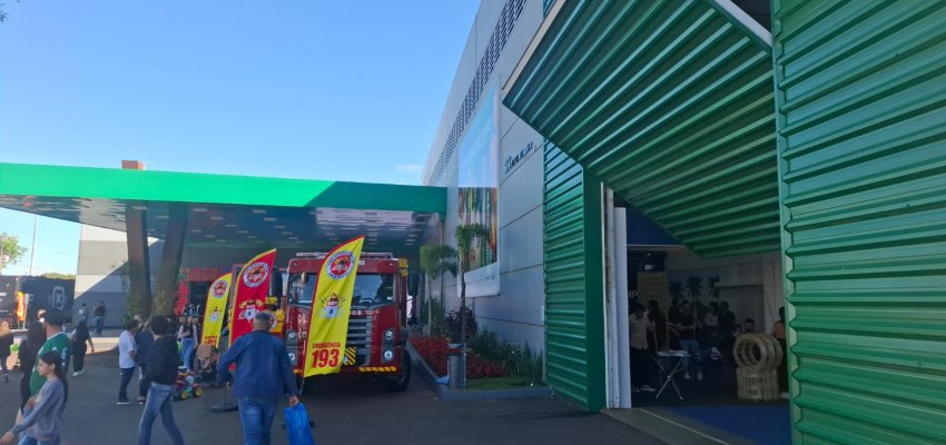 CCO da Efapi do Brasil informa sobre fechamento dos pavilhões e desmontagem dos estandes