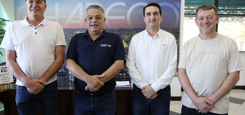 Prefeitos discutem sobre o consórcio CIDEMA em reunião realizada em Chapecó