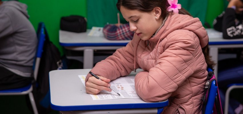 Estudantes da Rede Municipal de Ensino participam da 2ª fase da OBMEP