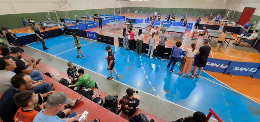 Open Chapecó de Tênis de Mesa encerra com recorde de participações