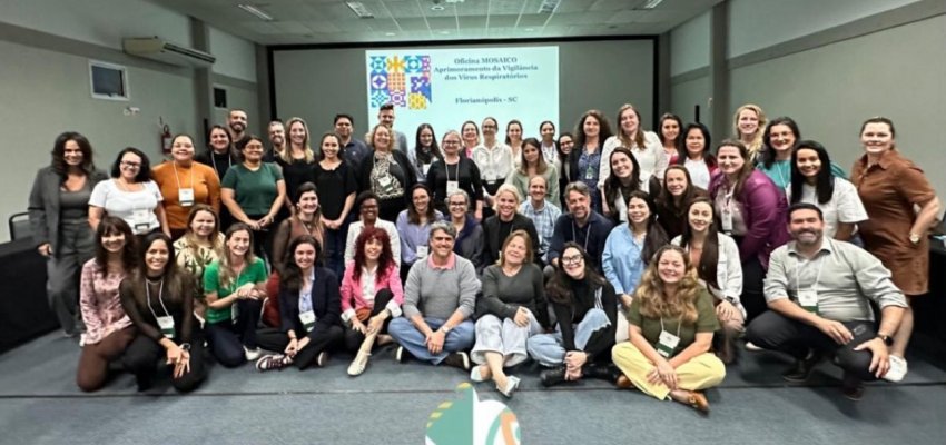 Chapecó reafirma protagonismo na saúde pública e participa da Oficina MOSAICO sobre vigilância de ví