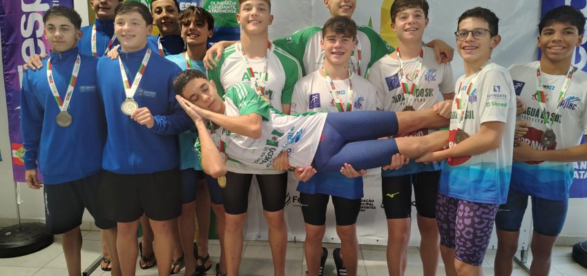 Natação e Judô conquistam troféus para Chapecó na OLESC