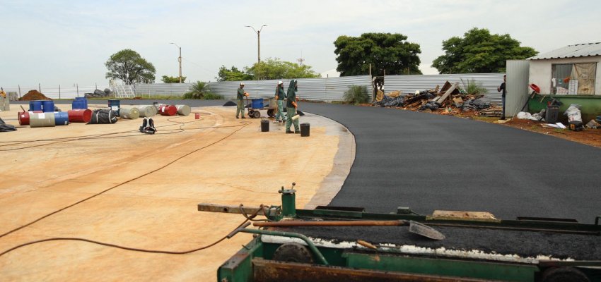 JASC: Camada de borracha da pista sintética do Verdão será finalizada nesta quarta-feira