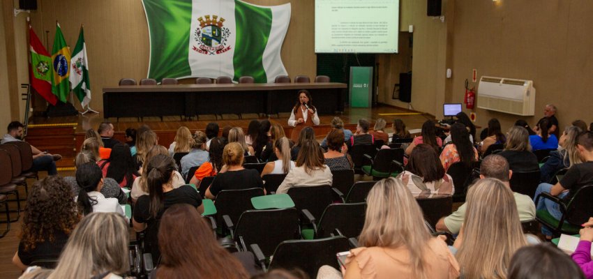 Instituições de Ensino da Rede Municipal recebem orientações sobre os alojamentos durante o JASC 202