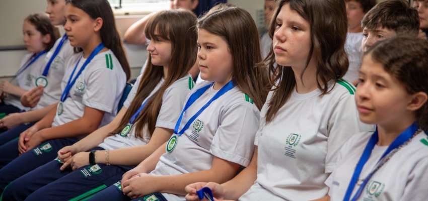 Projeto de L&iacute;ngua Portuguesa incentiva boas pr&aacute;ticas entre alunos