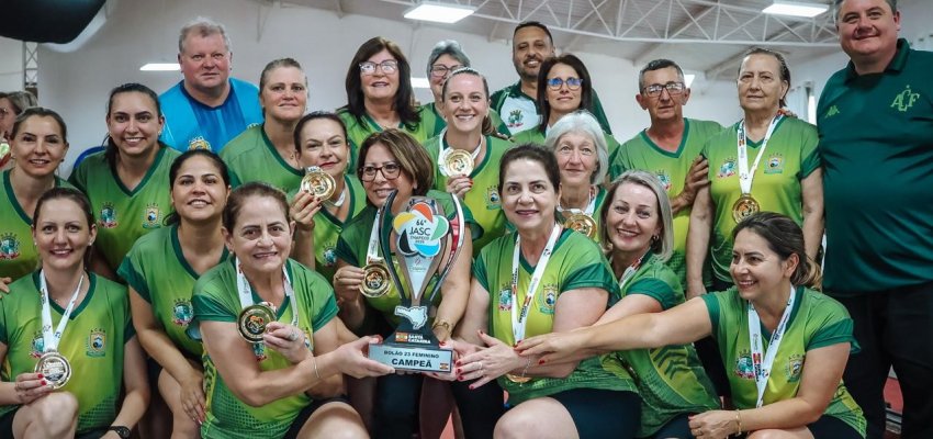 Chapecó é campeã dos JASC no Bolão 23 feminino