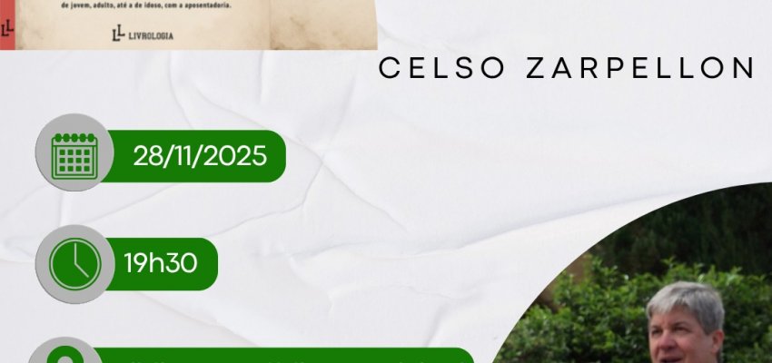 Lançamento do livro Assim é a Vida: Altos e Baixos destaca trajetória e superação de Celso Zarpellon