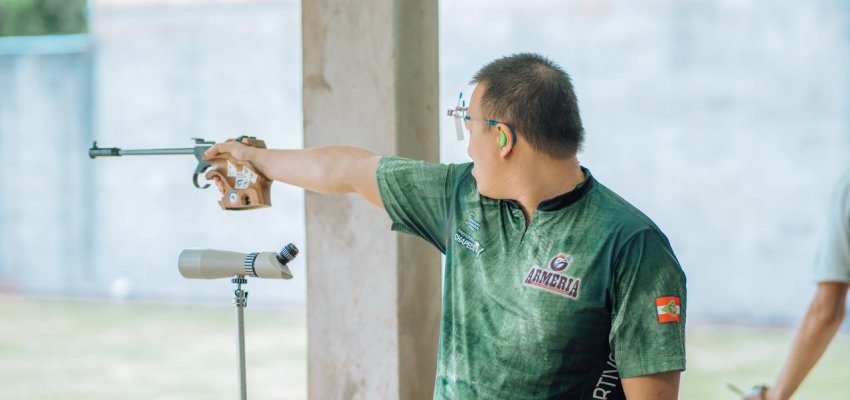 HIST&Oacute;RIAS DOS JASC Tiro de Chapec&oacute; conta com medalhista ol&iacute;mpico no Tiro de Armas Curtas