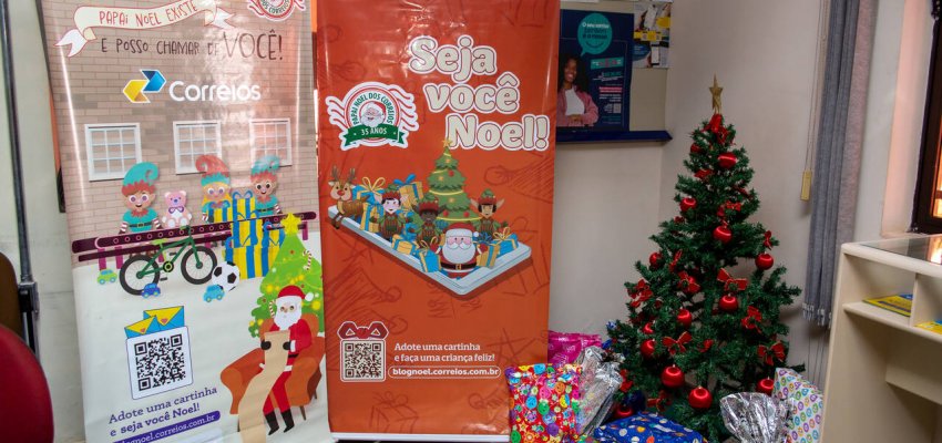 Campanha `Papai Noel dos Correios` encerra nesta semana