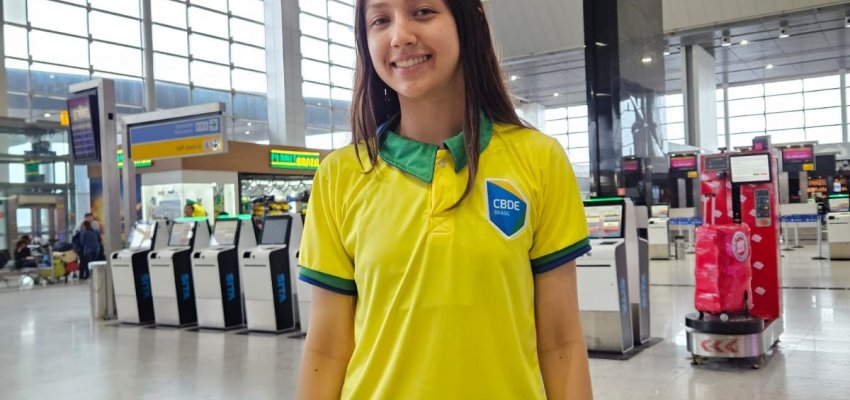 Atleta chapecoense representa o Brasil no Mundial de Voleibol Estudantil