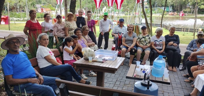 Usuários da Secretaria da Família e Proteção Social visitam o Ecoparque