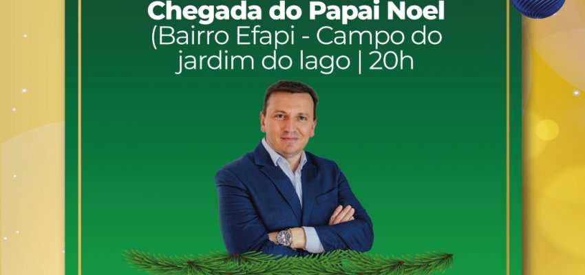 Natal de Chapec&oacute; tem Padre Ezequiel no Jardim do Lago e atra&ccedil;&otilde;es no Ecoparque e parque Edir de Marco