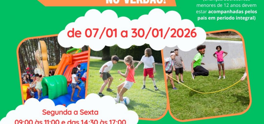 Secretaria de Esportes e Juventude organiza mais uma edi&ccedil;&atilde;o da Col&ocirc;nia de F&eacute;rias