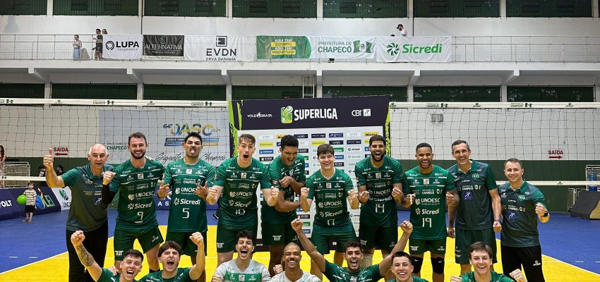Chapec&oacute; volta &agrave; quadra em busca de rea&ccedil;&atilde;o na Superliga B