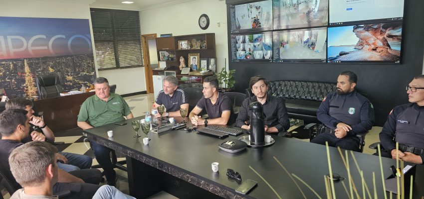 Gendarmeria Nacional Argentina realiza visita institucional para fortalecer coopera&ccedil;&atilde;o