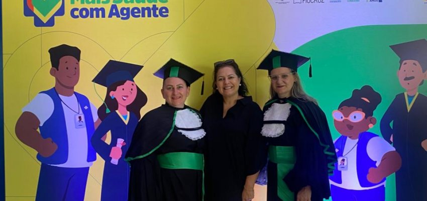 Chapec&oacute; participa de formatura do programa Mais Sa&uacute;de com Agente em SC