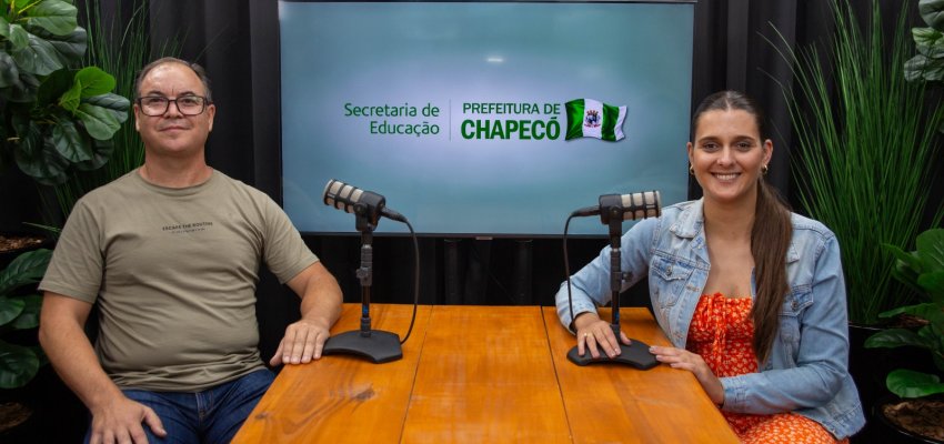 Educa Chapec&oacute; Play realiza podcast sobre Educa&ccedil;&atilde;o de Jovens e Adultos