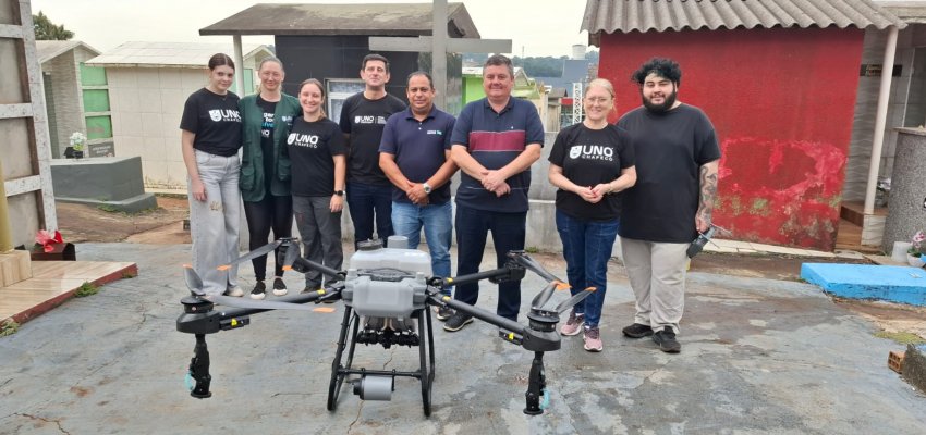 Parceria Prefeitura x Unochapec&oacute; refor&ccedil;a controle do mosquito da dengue com novo drone