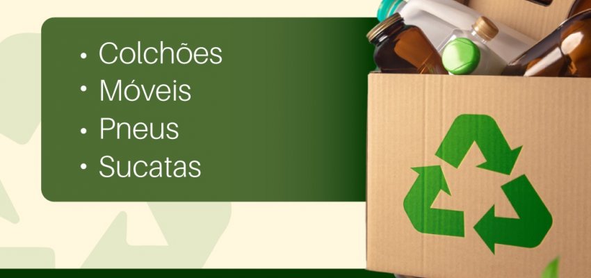 Prefeitura realiza Drive Thru para recolhimento de res&iacute;duos recicl&aacute;veis