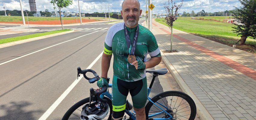 Paratleta Chapecoense conquista bronze no Campeonato Pan-Americano de Paraciclismo
