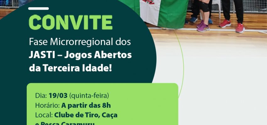 Chapec&oacute; sedia etapa microrregional dos JASTI nesta quinta-feira