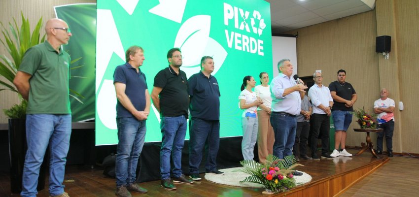 Prefeitura de Chapec&oacute; lan&ccedil;a o projeto Pix Verde