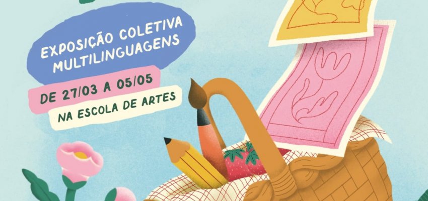 Exposi&ccedil;&atilde;o Coletiva Multilinguagens Print Nic ter&aacute; obras de 16 artistas locais na Escola de Artes de 