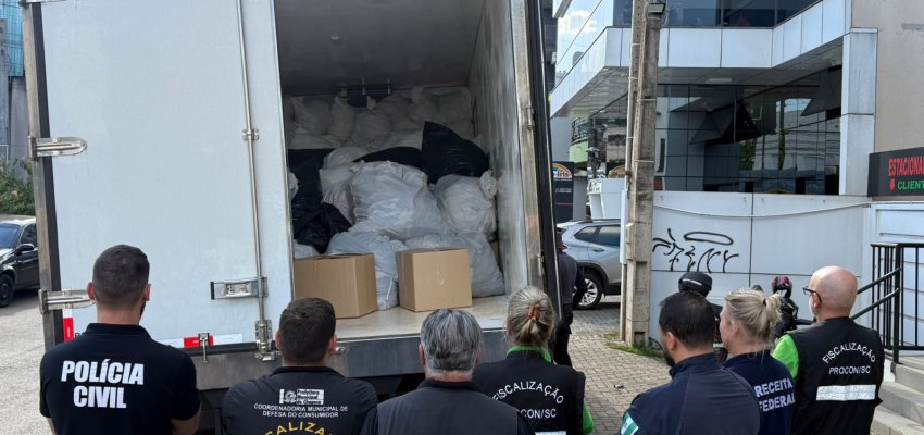 CECOP COORDENA A&Ccedil;&Atilde;O CONJUNTA DE COMBATE &Agrave; FALSIFICA&Ccedil;&Atilde;O EM CHAPEC&Oacute; 