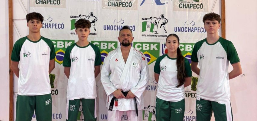 Equipe de Karat&ecirc; participa do Campeonato Brasileiro